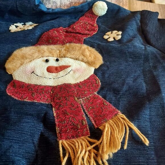 Blue Snowman Holiday Jacket - Picture 10 of 16